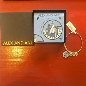 Alex and Ani Newport RI Charm Bangle